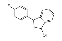 3-(4-fluorophenyl)indan-1-ol Structure