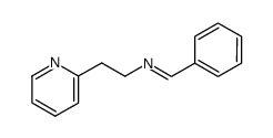 1-phenyl-N-(2-(pyridin-2-yl)ethyl)methanimine Structure