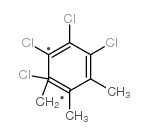 1,2,3,4-Tetrachloro-5,6-Dimethylbenzylene Structure