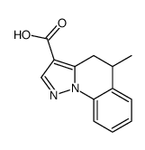 5-methyl-4,5-dihydropyrazolo[1,5-a]quinoline-3-carboxylic acid Structure