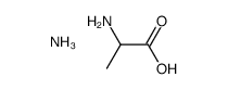 DL-alanine, ammonium salt结构式