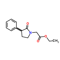 Ethyl (2-oxo-3-phenyl-1-pyrrolidinyl)acetate picture