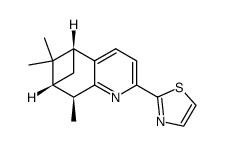 (1,3-thiazolyl)C10H7NMe3 Structure