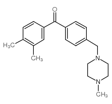 3,4-DIMETHYL-4'-(4-METHYLPIPERAZINOMETHYL) BENZOPHENONE picture