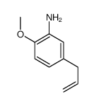 Benzenamine,2-methoxy-5-(2-propenyl)- (9CI)结构式