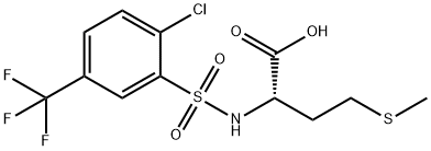 2-[2-氯-5-(三氟甲基)苯磺酰胺]-4-(甲基硫烷基)丁酸图片