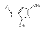 n,1,3-trimethyl-1h-pyrazol-5-amine structure