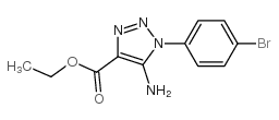 5-Amino-1-(4-bromophenyl)-1H-1,2,3-triazole-4-carboxylicacid ethyl ester picture