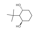 cis,trans-2-t.butyl-1,3-cyclohexanediol Structure