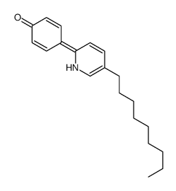 4-(5-nonyl-1H-pyridin-2-ylidene)cyclohexa-2,5-dien-1-one Structure