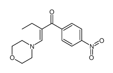 2-(morpholin-4-ylmethylidene)-1-(4-nitrophenyl)butan-1-one Structure