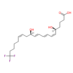 20-三氟白细胞三烯B4结构式