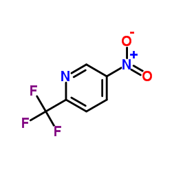 5-Nitro-2-(trifluoromethyl)pyridine Structure