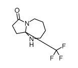 9a-(Trifluoromethyl)hexahydro-1H-pyrrolo[1,2-a][1,3]diazepin-7(8H)-one结构式