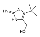 (2-amino-5-tert-butyl-1,3-thiazol-4-yl)methanol Structure