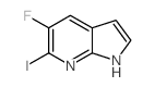 5-Fluoro-6-iodo-1H-pyrrolo[2,3-b]pyridine Structure