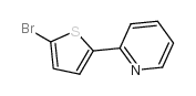 2-(5-bromo-2-thienyl)pyridine Structure