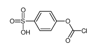 4-carbonochloridoyloxybenzenesulfonic acid结构式