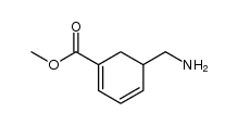 methyl 5-(aminomethyl)cyclohexa-1,3-diene-1-carboxylate Structure