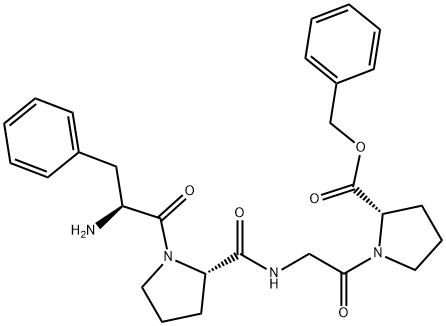 L-Phe-L-Pro-Gly-L-Pro-Obzl Structure