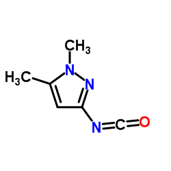 3-Isocyanato-1,5-dimethyl-1H-pyrazole Structure