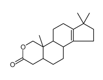 (5α)-17,17-Dimethyl-18-nor-2-oxaandrost-13-en-3-one Structure