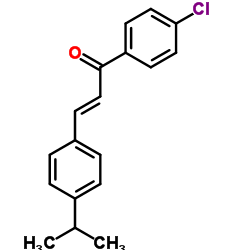 (E)-1-(4-chlorophenyl)-3-(4-isopropylphenyl)-2-propen-1-one picture