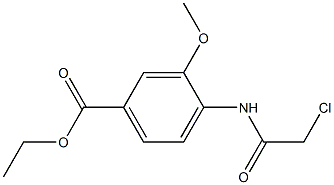 Benzoic acid, 4-​[(2-​chloroacetyl)​amino]​-​3-​methoxy-​, ethyl ester picture