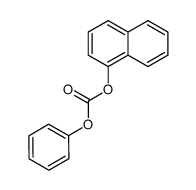 Carbonic acid (1-naphtyl)phenyl ester结构式