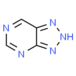 3H-1,2,3-Triazolo[4,5-d]pyrimidine (9CI) structure