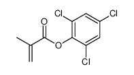 (2,4,6-trichlorophenyl) 2-methylprop-2-enoate结构式