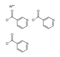 aluminum nicotinate Structure