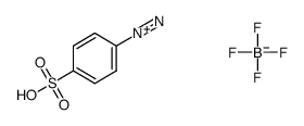 4-(Diazonium)benzenesulfonic Acid, Fluoroborate Salt structure