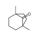 1,5-dimethylbicyclo[3.2.1]octan-8-one结构式