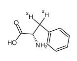 L-Phenylalanine-β,β-d2 structure