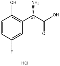 (S)-2-氨基-2-(5-氟-2-羟基苯基)乙酸盐酸盐图片