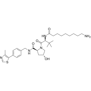 (S,R,S)-AHPC-C8-NH2结构式