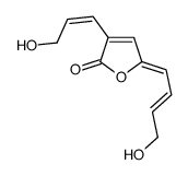 5-(4-Hydroxy-2-butenylidene)-3-(3-hydroxy-1-propenyl)furan-2(5H)-one structure