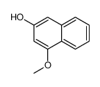 4-Methoxy-2-naphthol structure