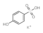 Benzenesulfonic acid,4-hydroxy-, potassium salt (1:1)结构式