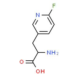 3-Pyridinepropanoicacid,-alpha--amino-6-fluoro-(9CI) structure