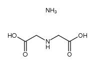 iminodi-acetic acid , ammonium compound结构式