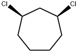 1β,3α-Dichlorocycloheptane结构式