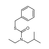 S-benzyl N-ethyl-N-(2-methylpropyl)carbamothioate结构式