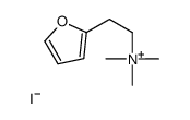 2-(furan-2-yl)ethyl-trimethylazanium,iodide结构式