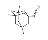 Tricyclo[3.3.1.13,7]decane, 1-isothiocyanato-3,5,7-trimethyl- (9CI)结构式