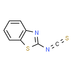 Benzothiazole, 2-isothiocyanato- (9CI) Structure