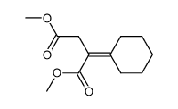 dimethyl 2-cyclohexylidenesuccinate结构式