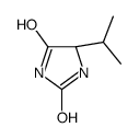 (5S)-5-propan-2-ylimidazolidine-2,4-dione结构式