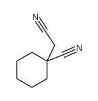 1-Cyanocyclohexaneacetonitrile structure